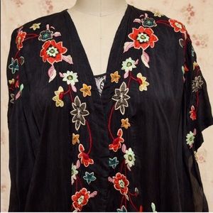 ISO.   Johnny Was kimono.    Any size.